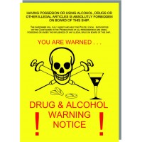DRUG AND ALCOHOL WARNING NOTICE