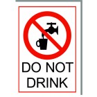 DO NOT DRINK