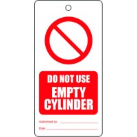 DO NOT USE EMPTY CILINDER
