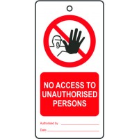 NO ACCESS TO UNAUTHORIZED PERSONS